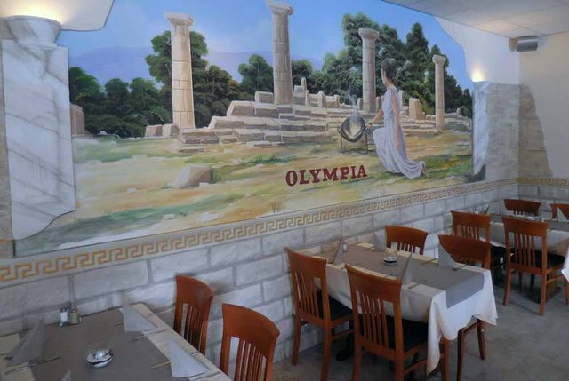 Gemütliches Ambiente bei OLYMPIA - Griechisches Restaurant