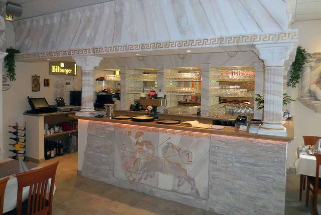 Gemütliches Ambiente bei OLYMPIA - Griechisches Restaurant